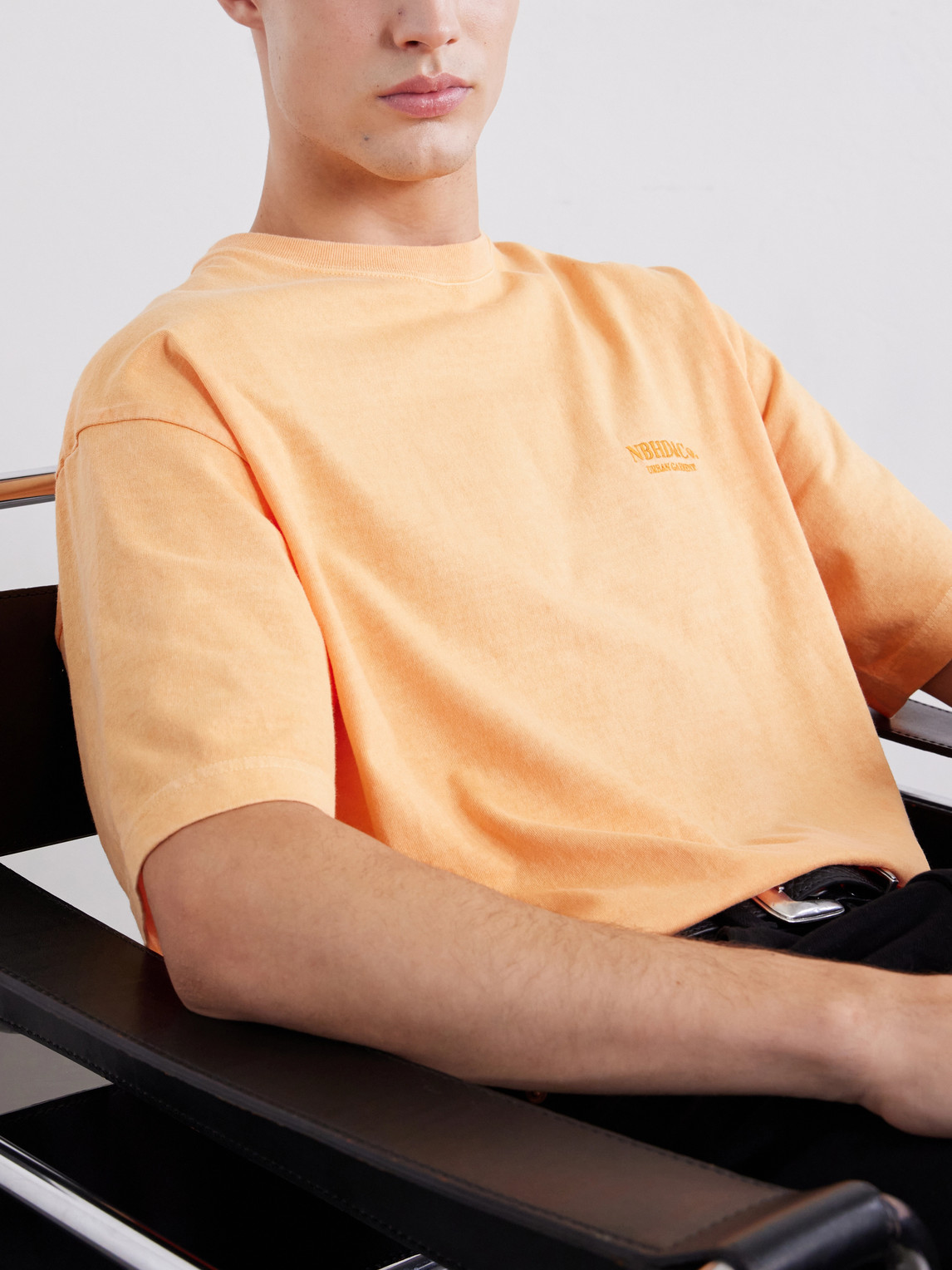 Logo-Embroidered Cotton-Jersey T-Shirt