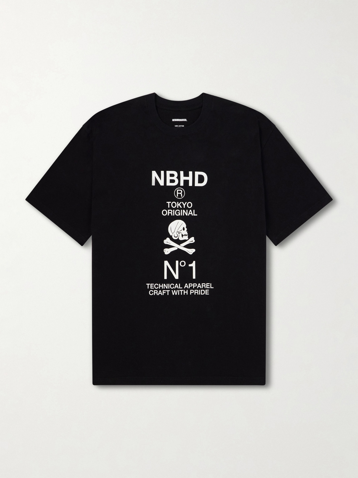 Neighborhood Printed Cotton T-hirt - Men