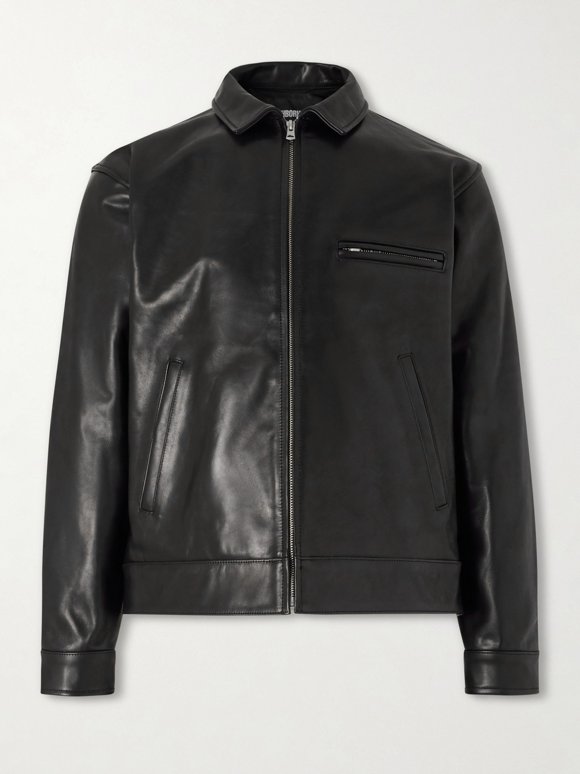 Neighborhood Leather ports Jacket - Men