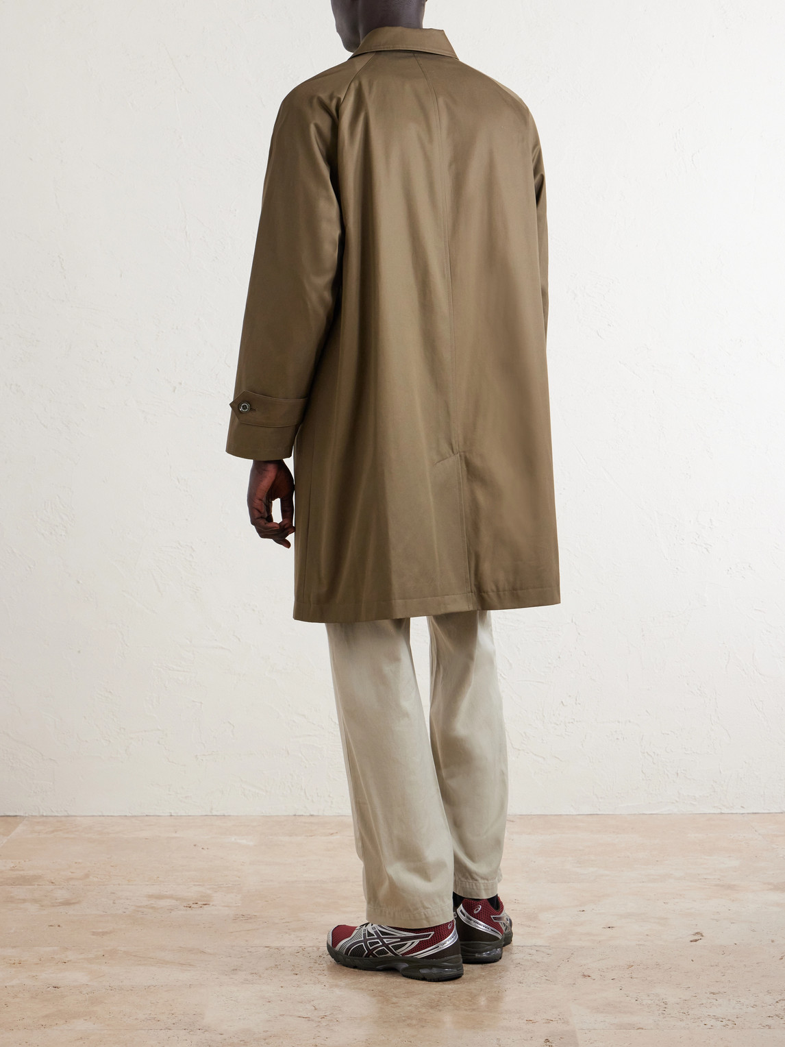 Balcollar Cotton-Gabardine Trench Coat