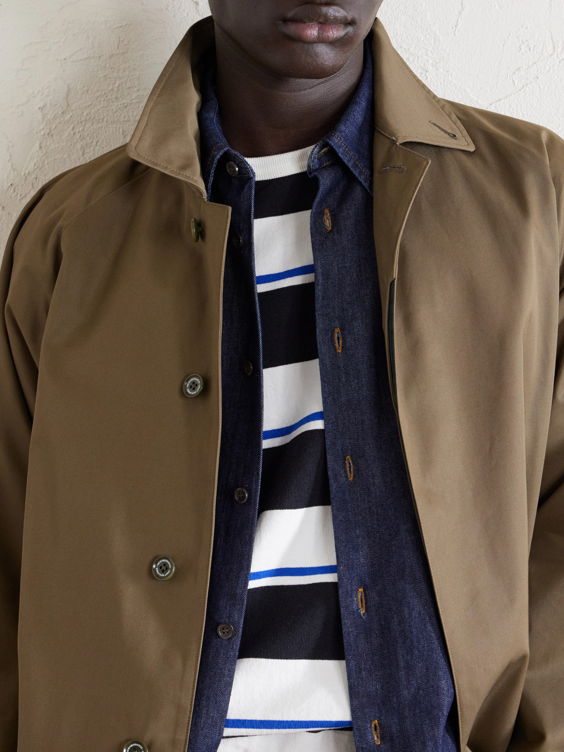 Balcollar Cotton-Gabardine Trench Coat