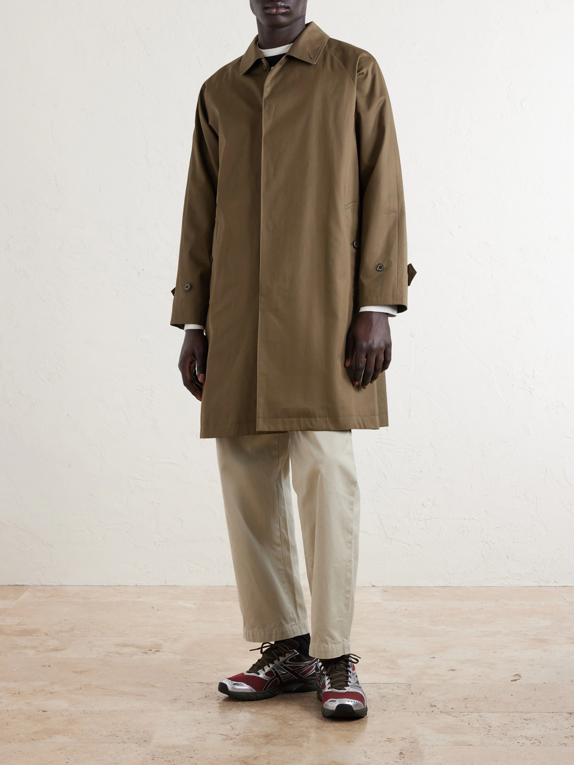 Balcollar Cotton-Gabardine Trench Coat
