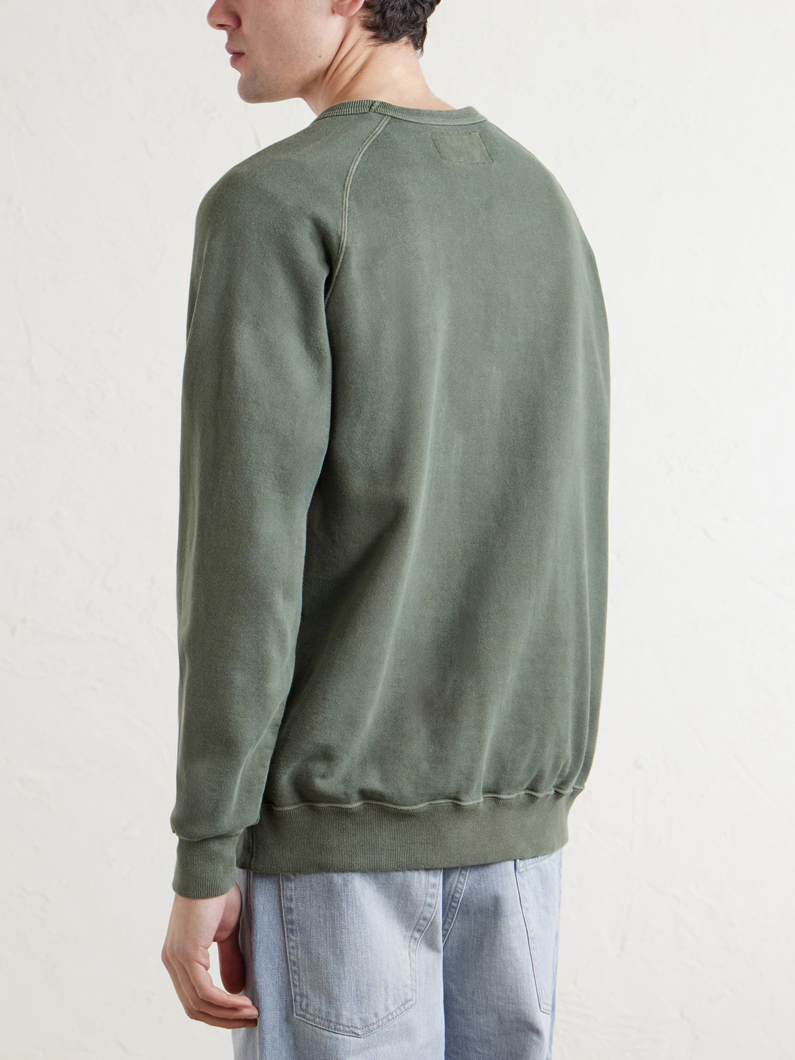 Cotton Pigment Dyed Sweatshirt