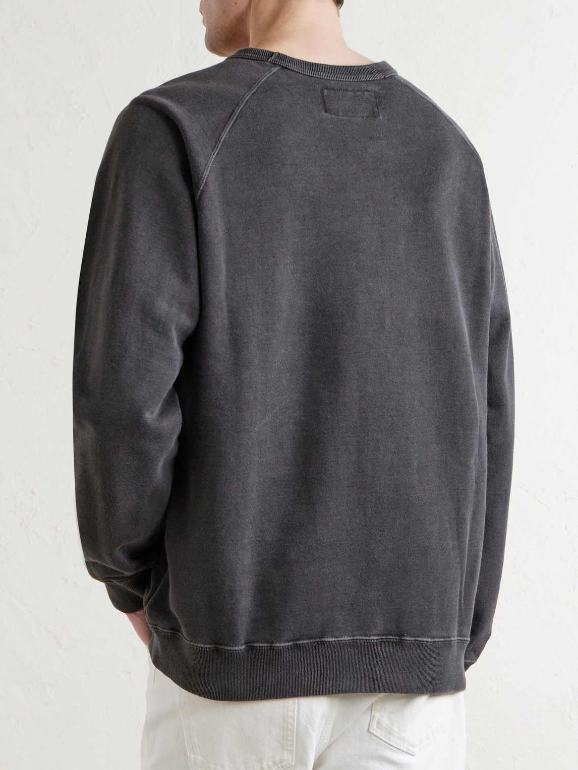 Cotton Pigment Dyed Sweatshirt