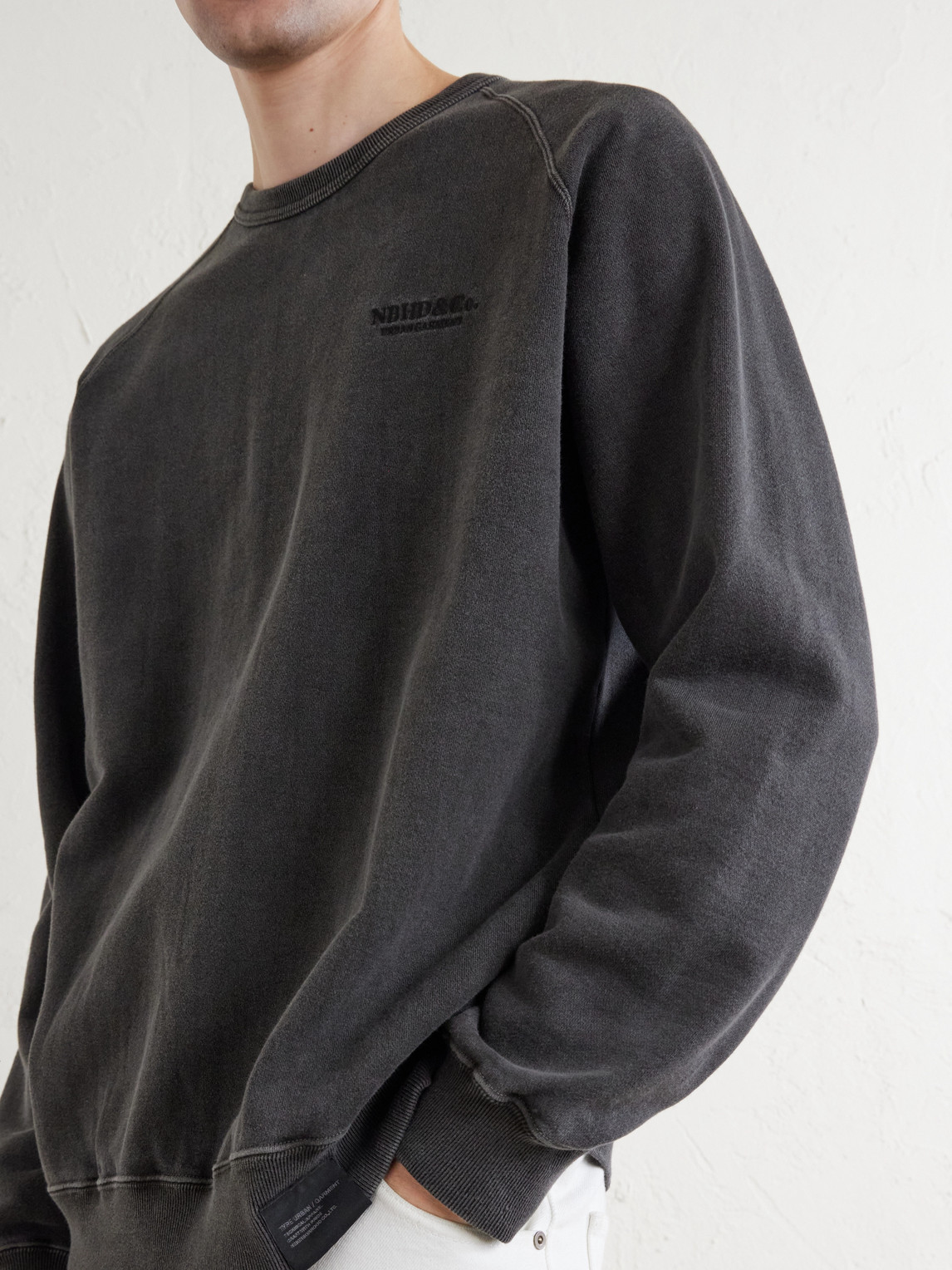 Cotton Pigment Dyed Sweatshirt