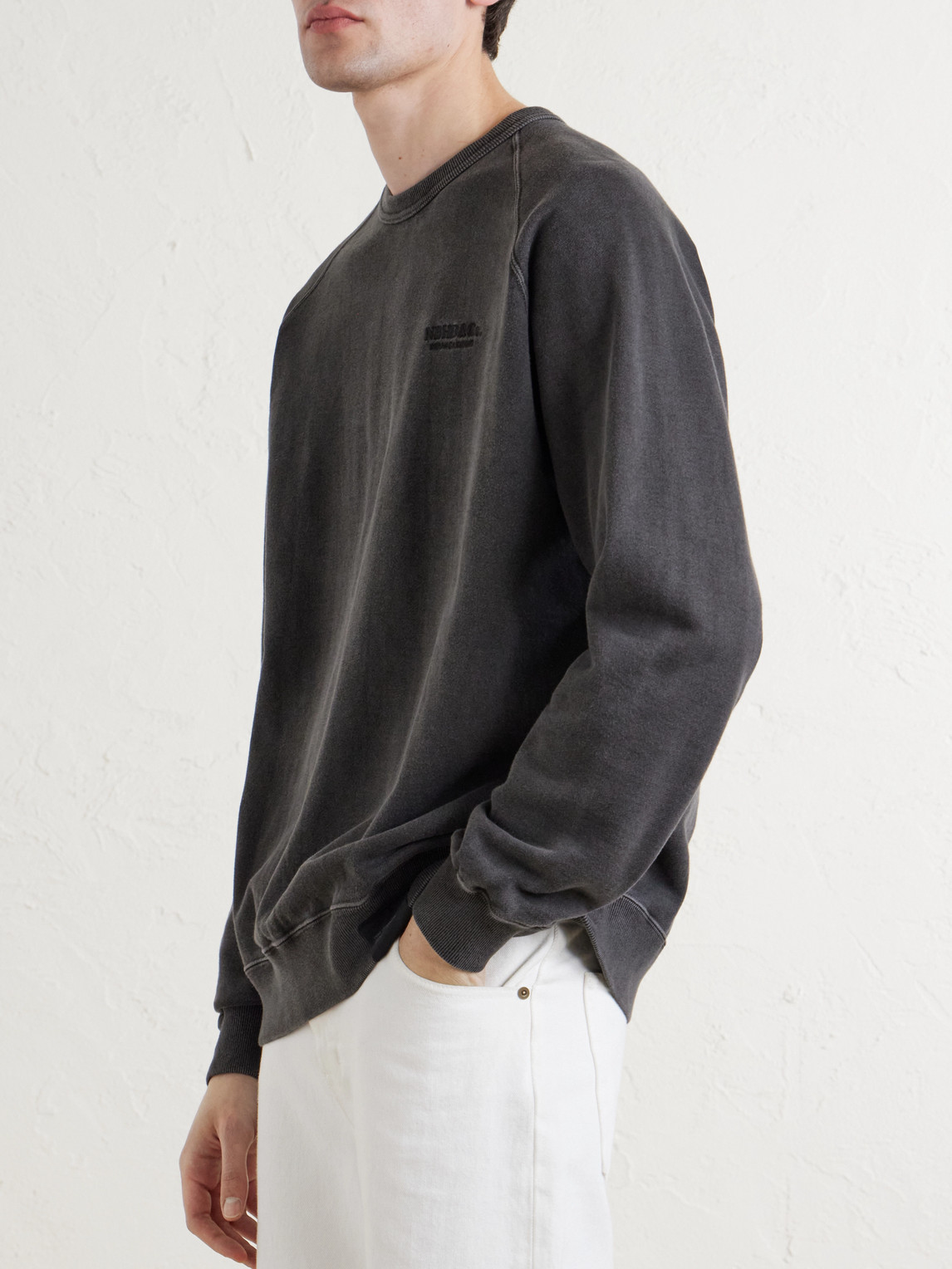 Cotton Pigment Dyed Sweatshirt