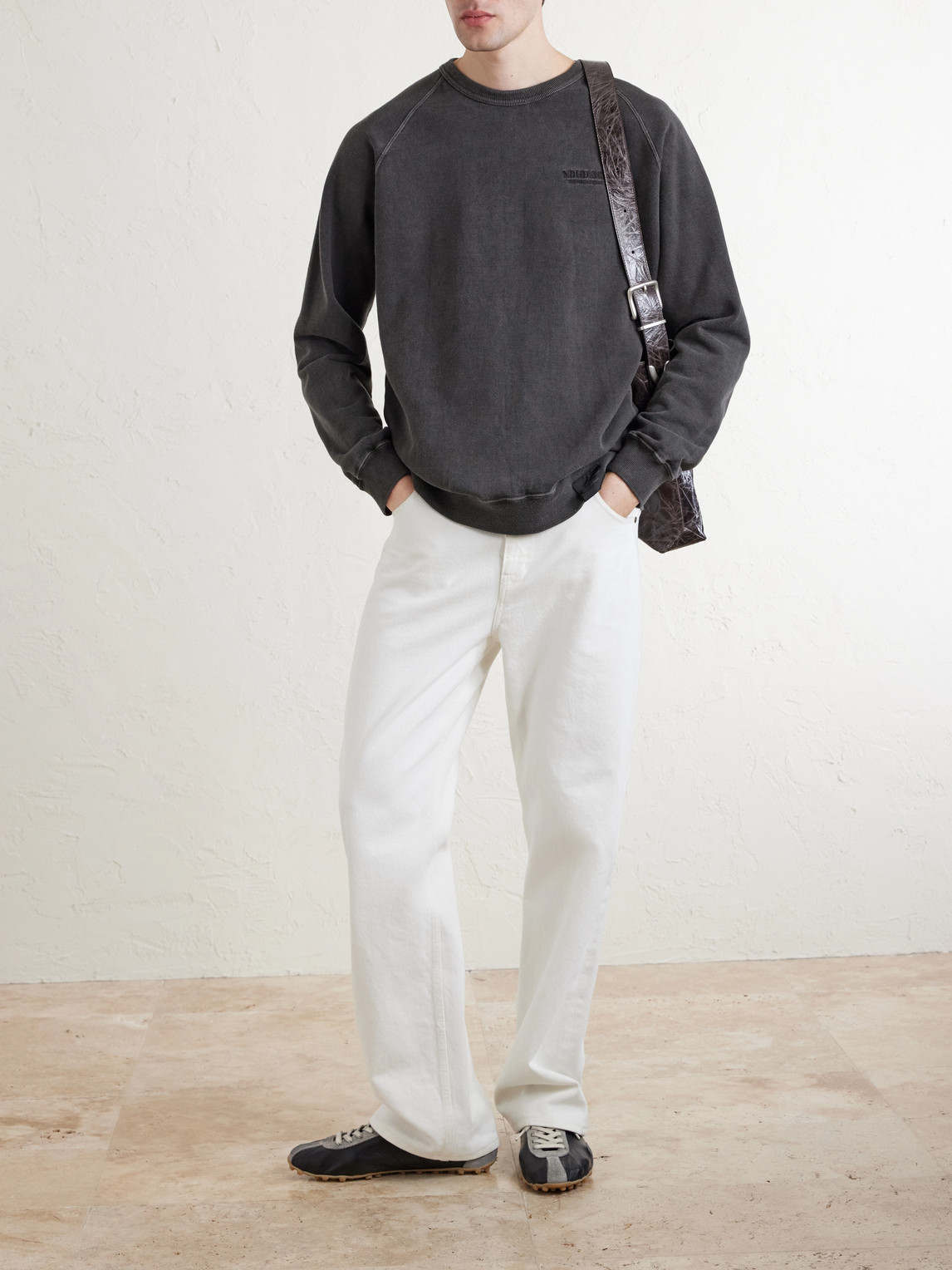Cotton Pigment Dyed Sweatshirt