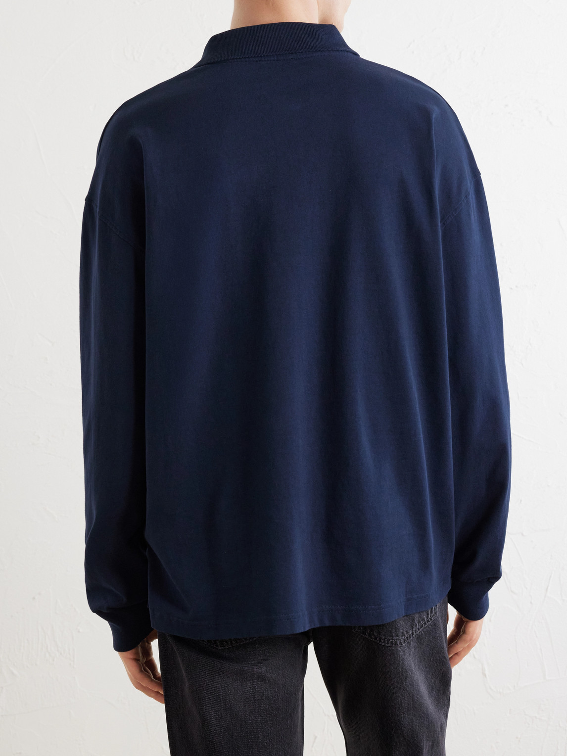 A.P.C. - Alexis Logo-Embroidered Cotton-Jersey Polo Shirt