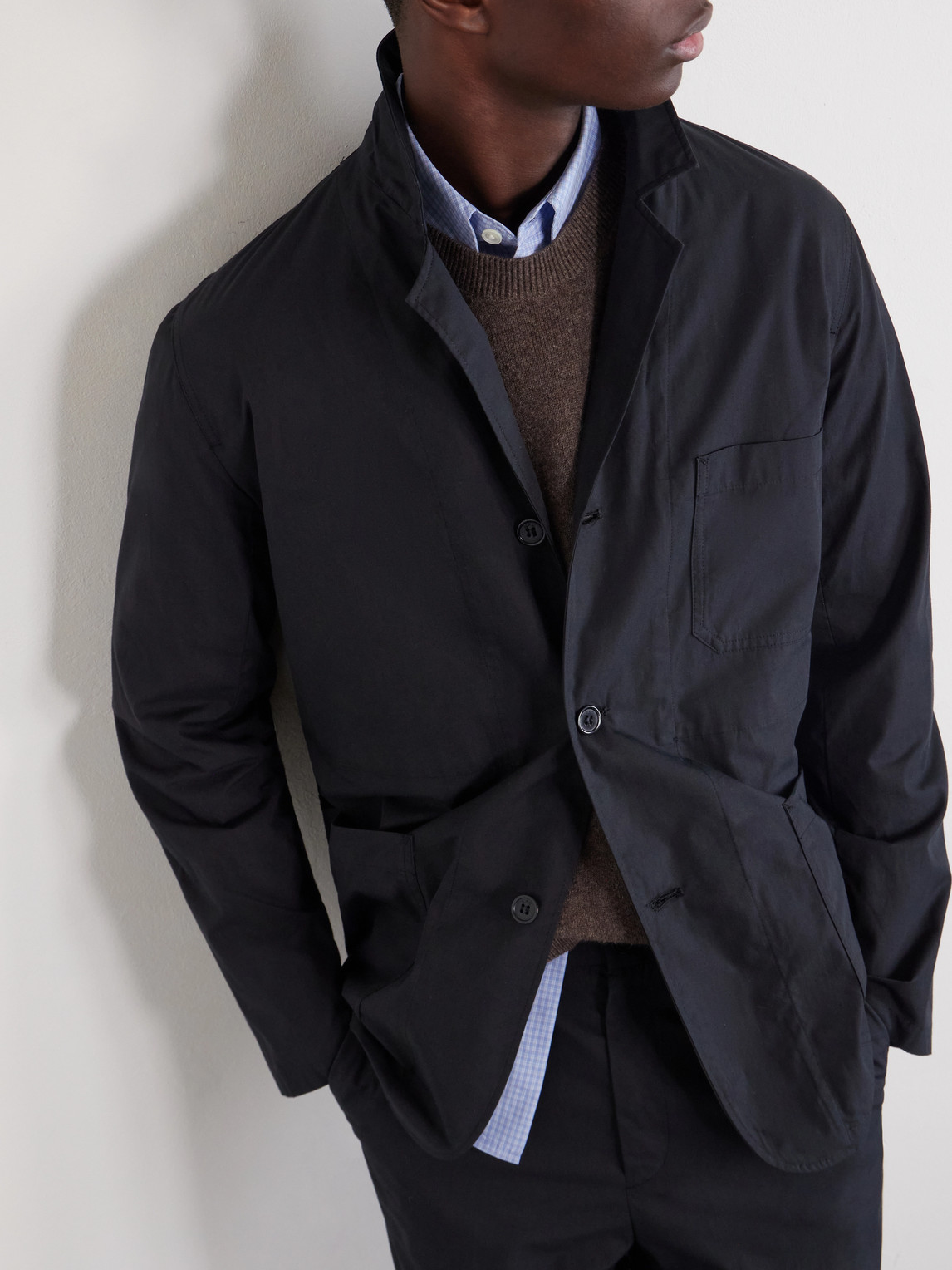 A.P.C. - Phil Organic Cotton-Gabardine Blazer