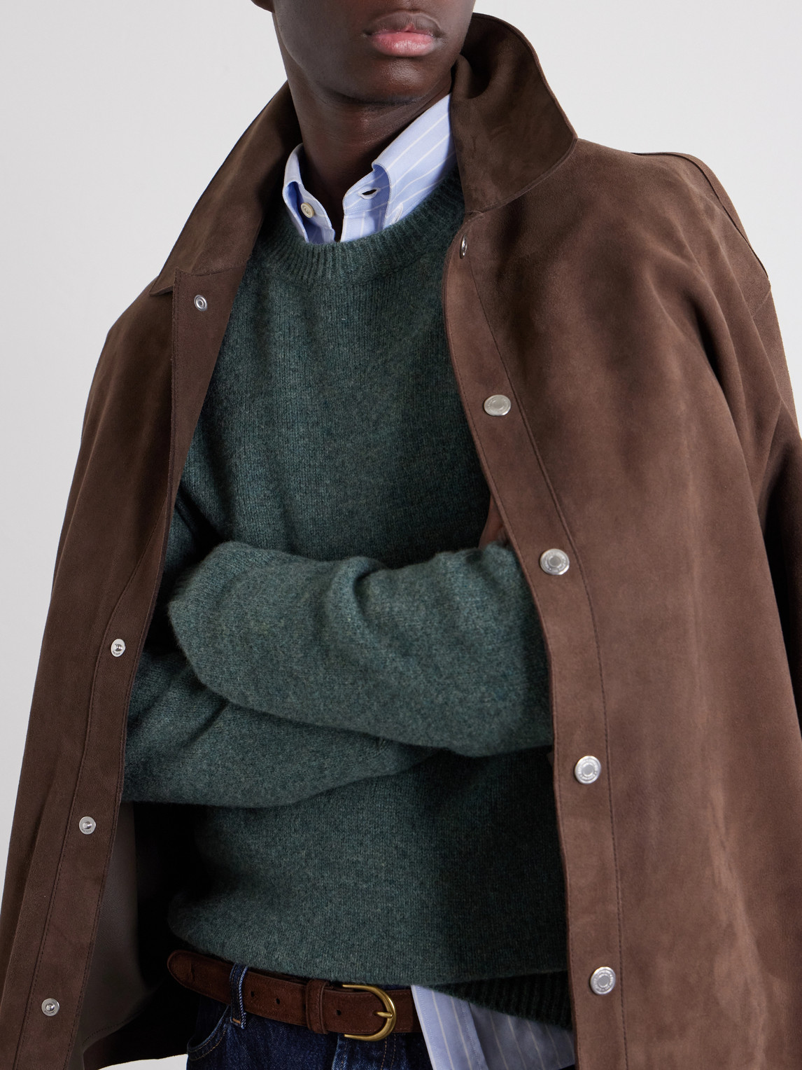 A.P.C. - Edmond Logo-Intarsia Sweater