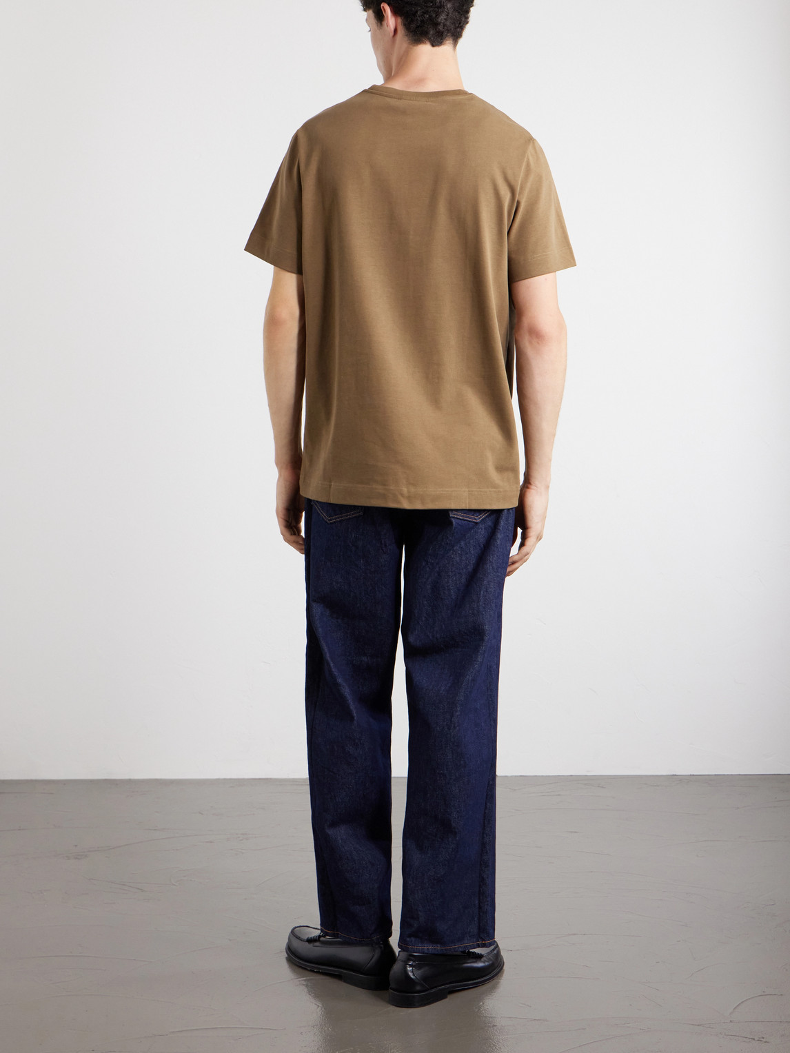 A.P.C. - Oliver Logo-Embroidered Cotton-Jersey T-Shirt