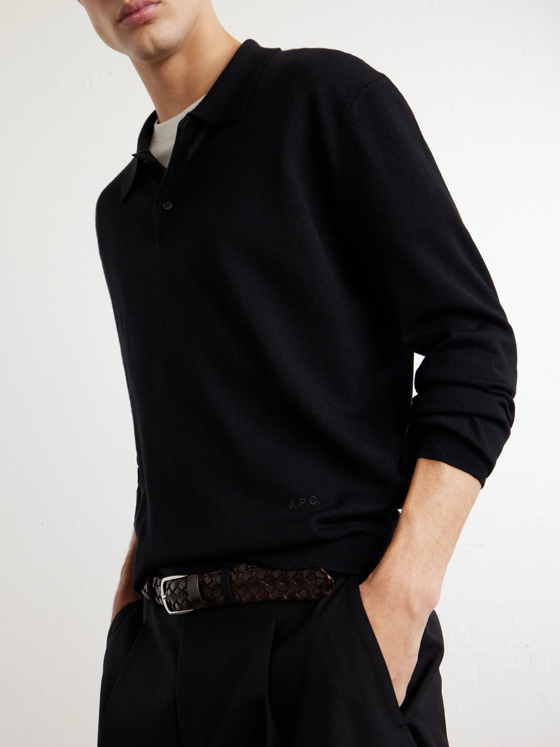 A.P.C. - Riou Virgin Polo Shirt
