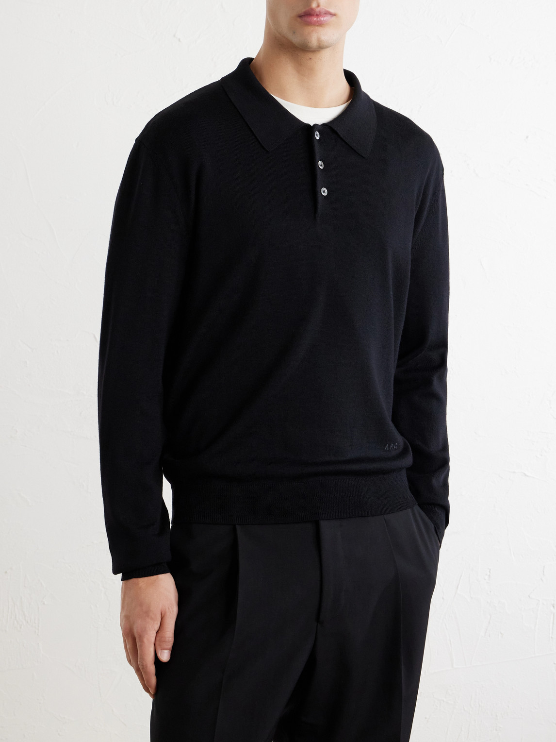 A.P.C. - Riou Virgin Polo Shirt
