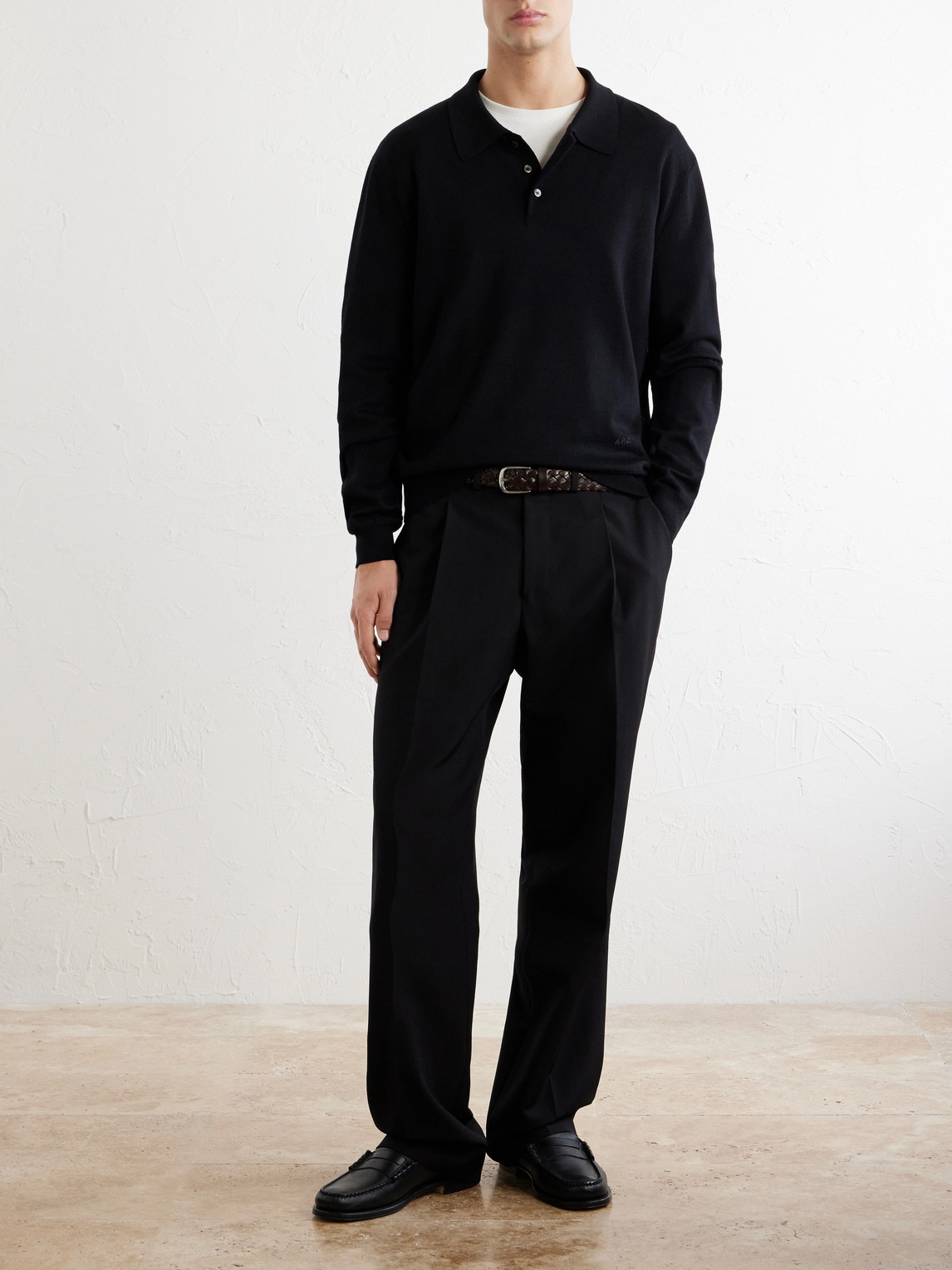 A.P.C. - Riou Virgin Polo Shirt