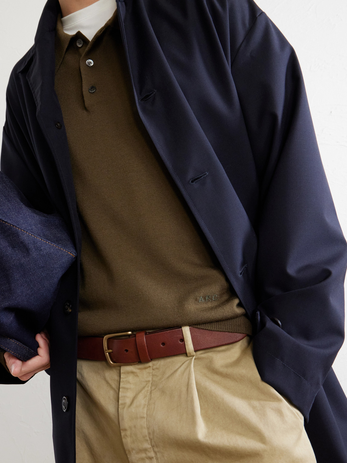 A.P.C. - Riou Virgin Polo Shirt