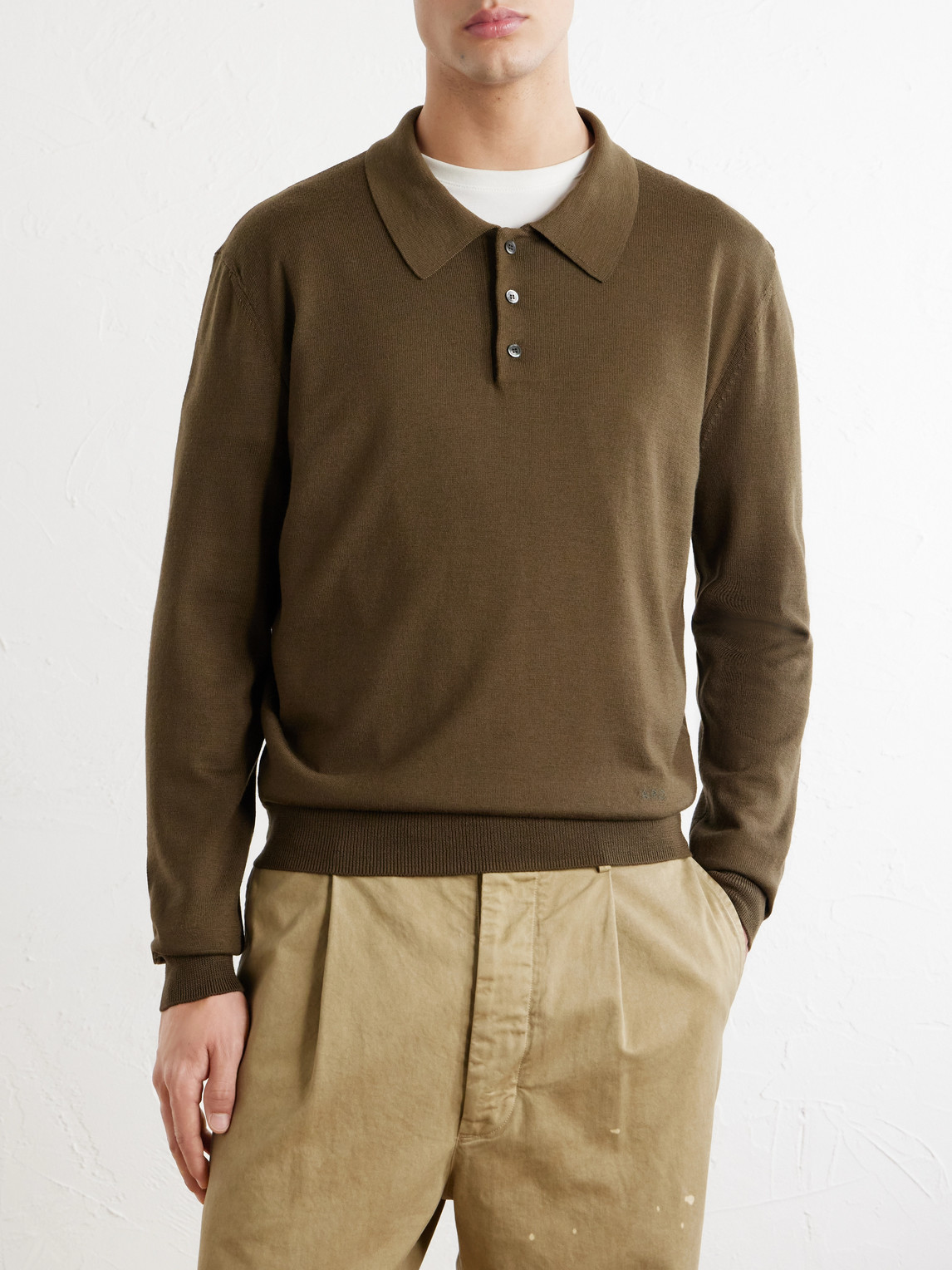 A.P.C. - Riou Virgin Polo Shirt