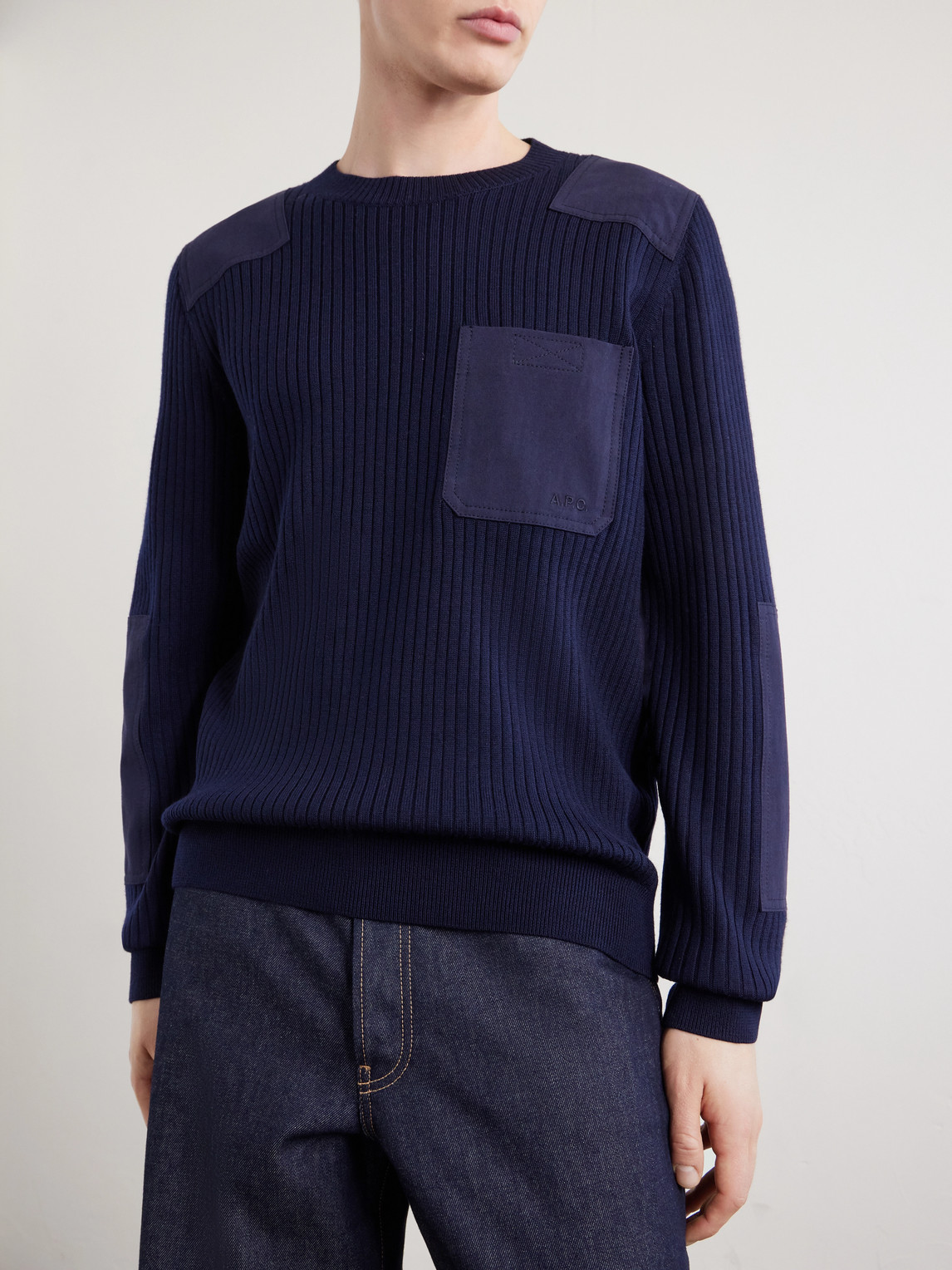 A.P.C. - Mallarme Ribbed-Knit Virgin Sweater