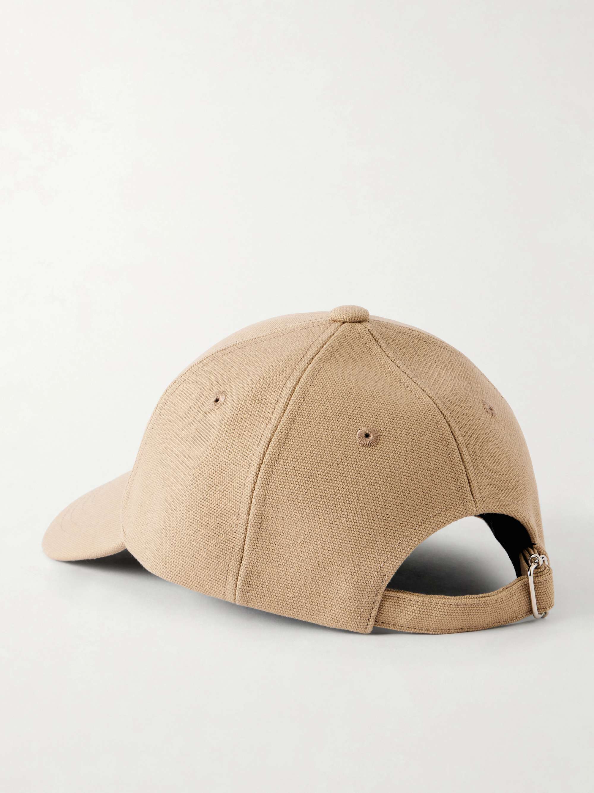 A.P.C. Charlie Logo-Embroidered Cotton-Canvas Baseball Cap for Men