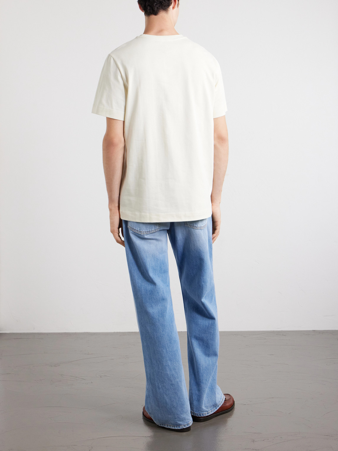 A.P.C. - Oliver Logo-Embroidered Cotton-Jersey T-Shirt