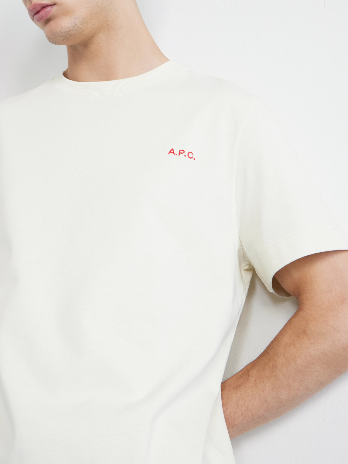 A.P.C. - Oliver Logo-Embroidered Cotton-Jersey T-Shirt