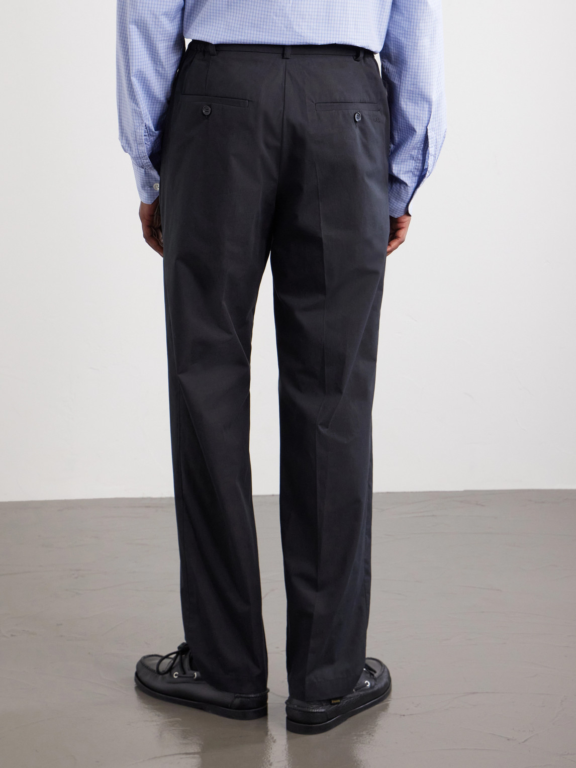A.P.C. - Dylan Straight-Leg Cotton-Poplin Trousers