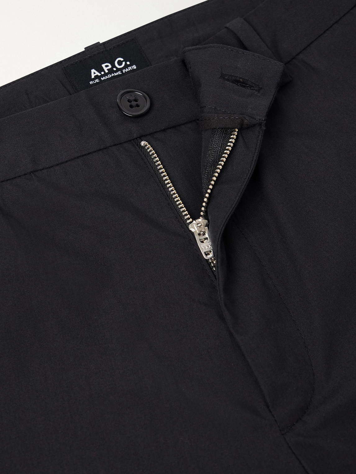 A.P.C. - Dylan Straight-Leg Cotton-Poplin Trousers