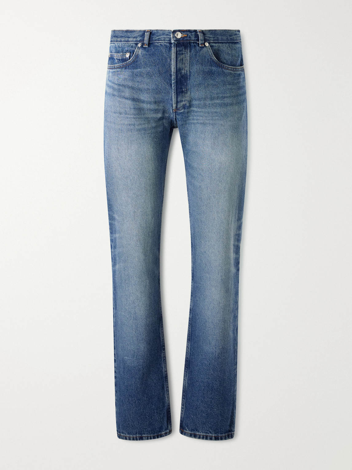 A.p.c. New Standard Straight-leg Jeans In Blue