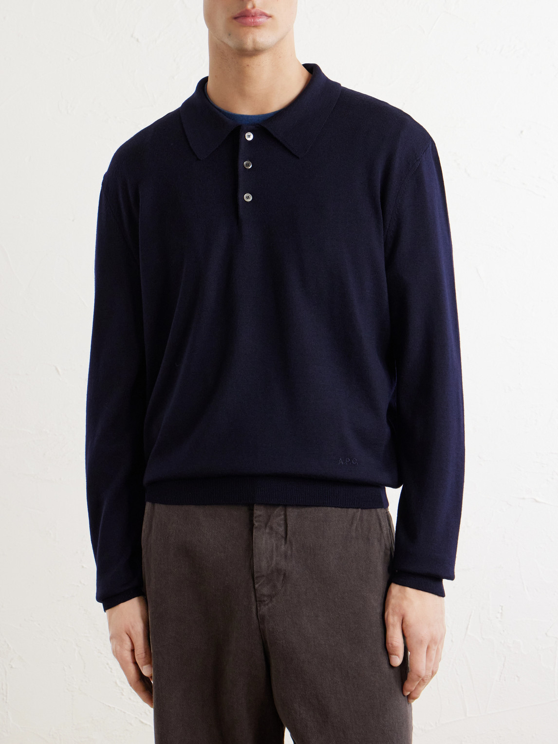 A.P.C. - Riou Virgin Polo Shirt