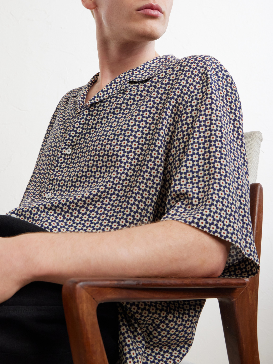 A.P.C. - Bennet Printed Crepe De Chine Shirt