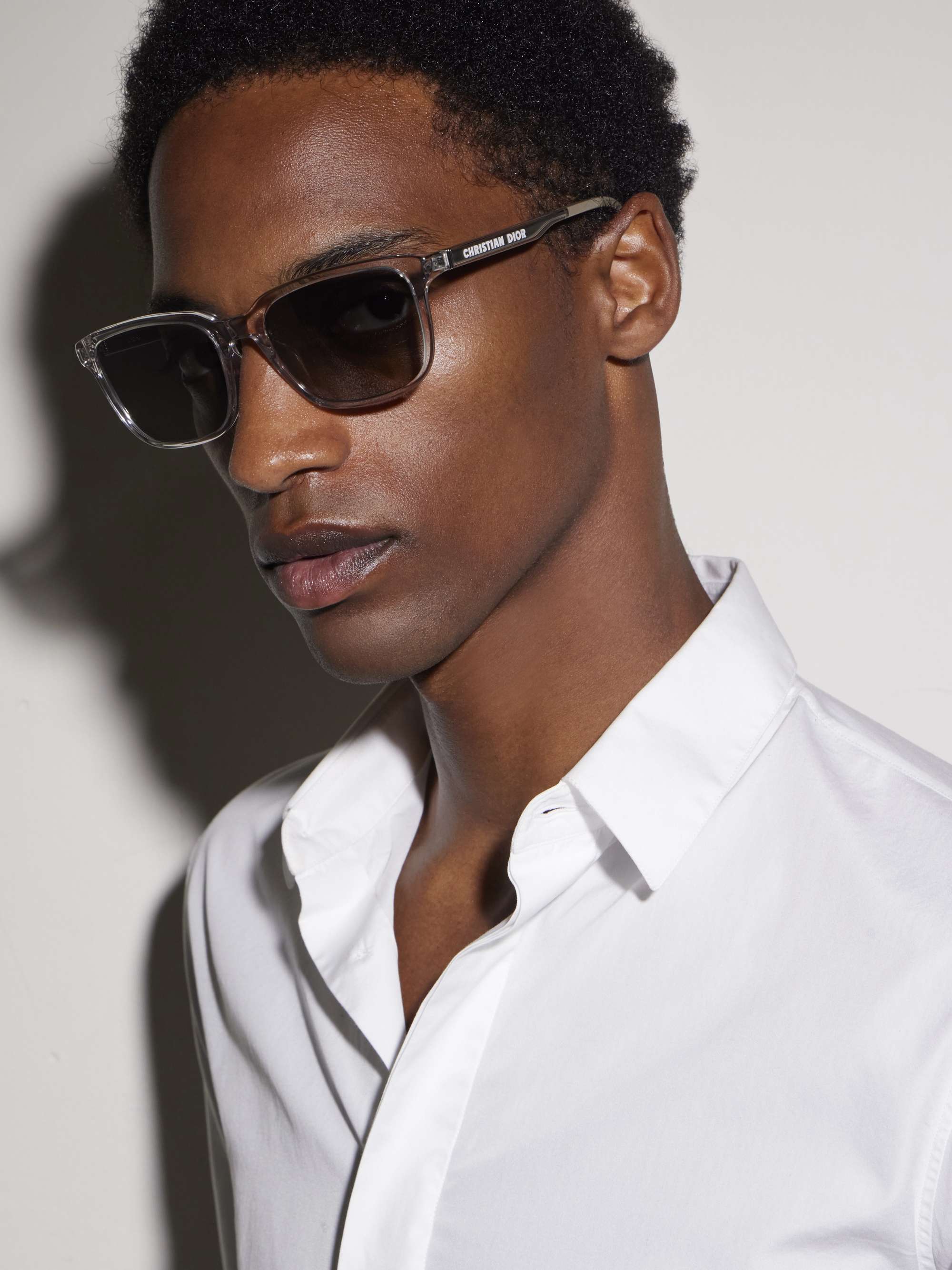 DIOR EYEWEAR DiorTag SU Square-Frame Acetate and Silver-Tone Mirrored Sunglasses