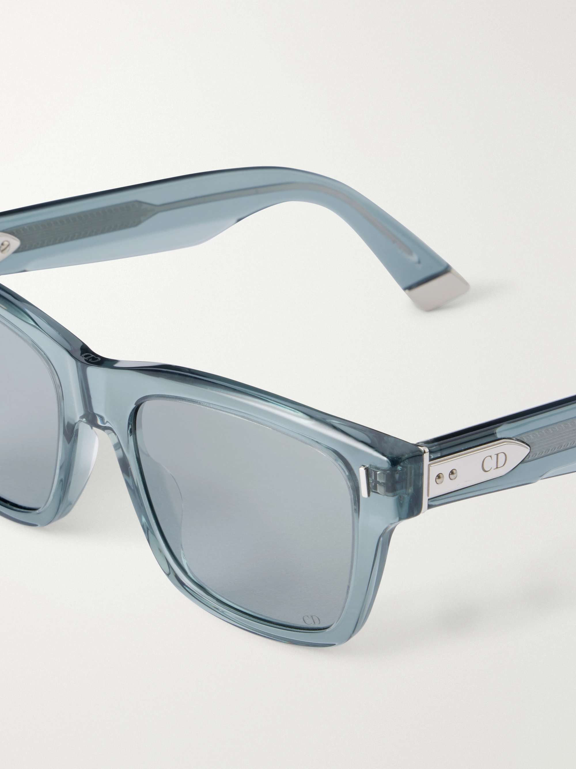DIOR EYEWEAR DiorTailoring S1I Square Acetate Sunglasses for Men