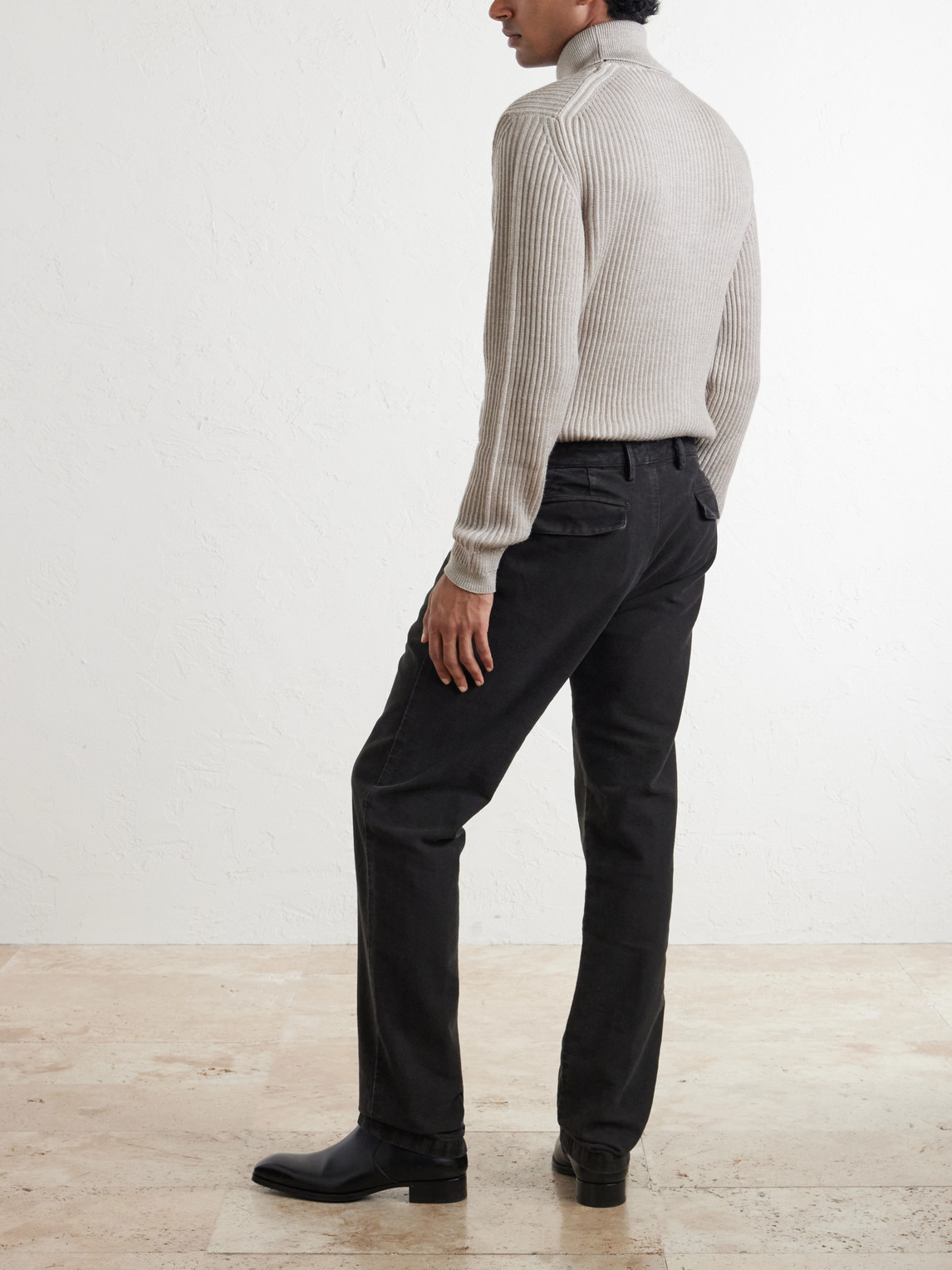 Ionio2 Straight-Leg Cotton Trousers