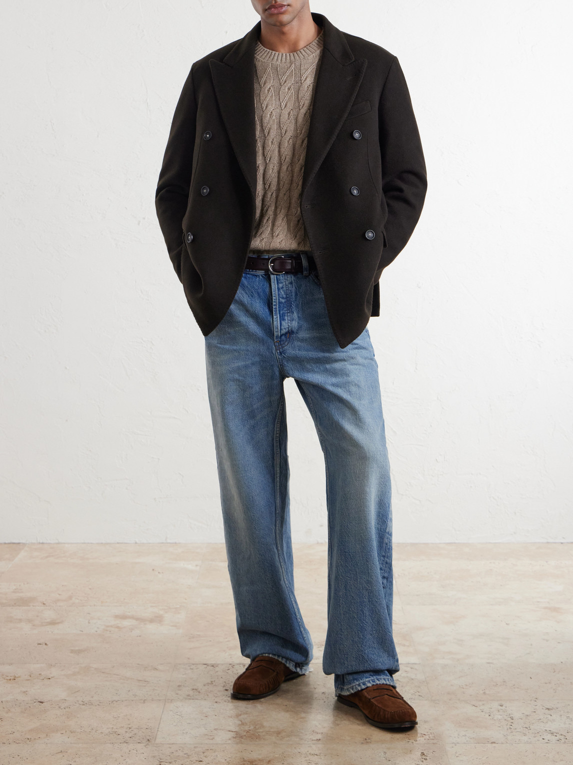 Massimo Alba Brando Cashmere Coat - Men | Thumbnail 2