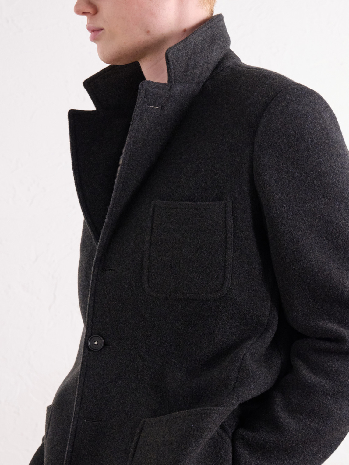 Baglietto Virgin Wool-Felt Coat