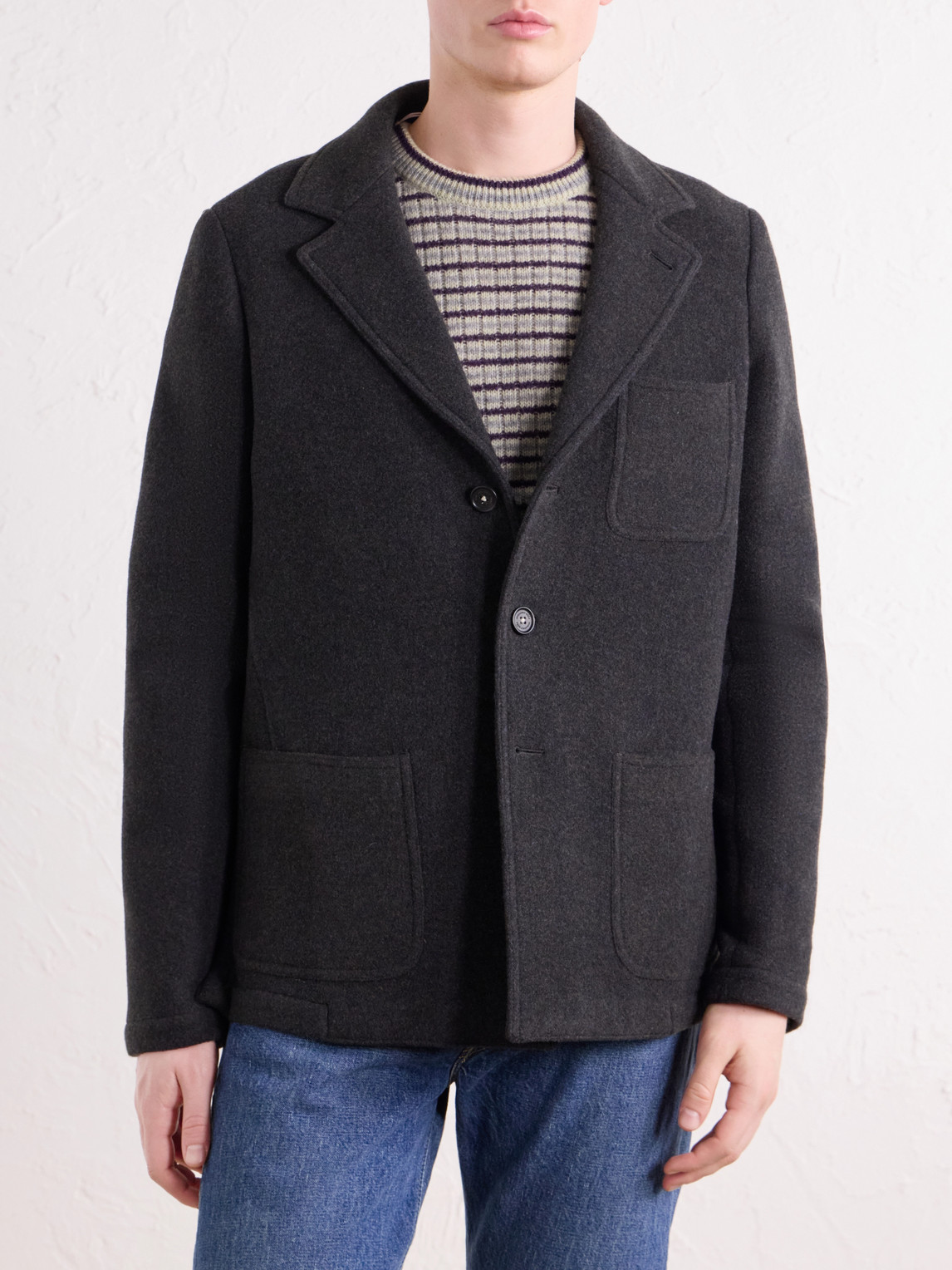 Baglietto Virgin Wool-Felt Coat