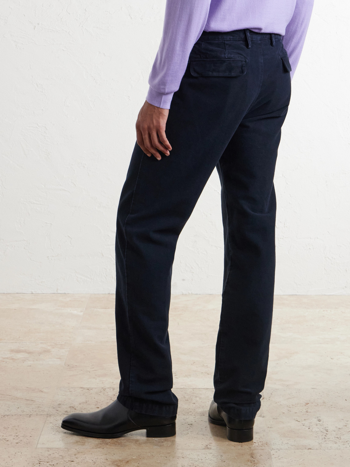 Ionio2 Straight-Leg Cotton Trousers