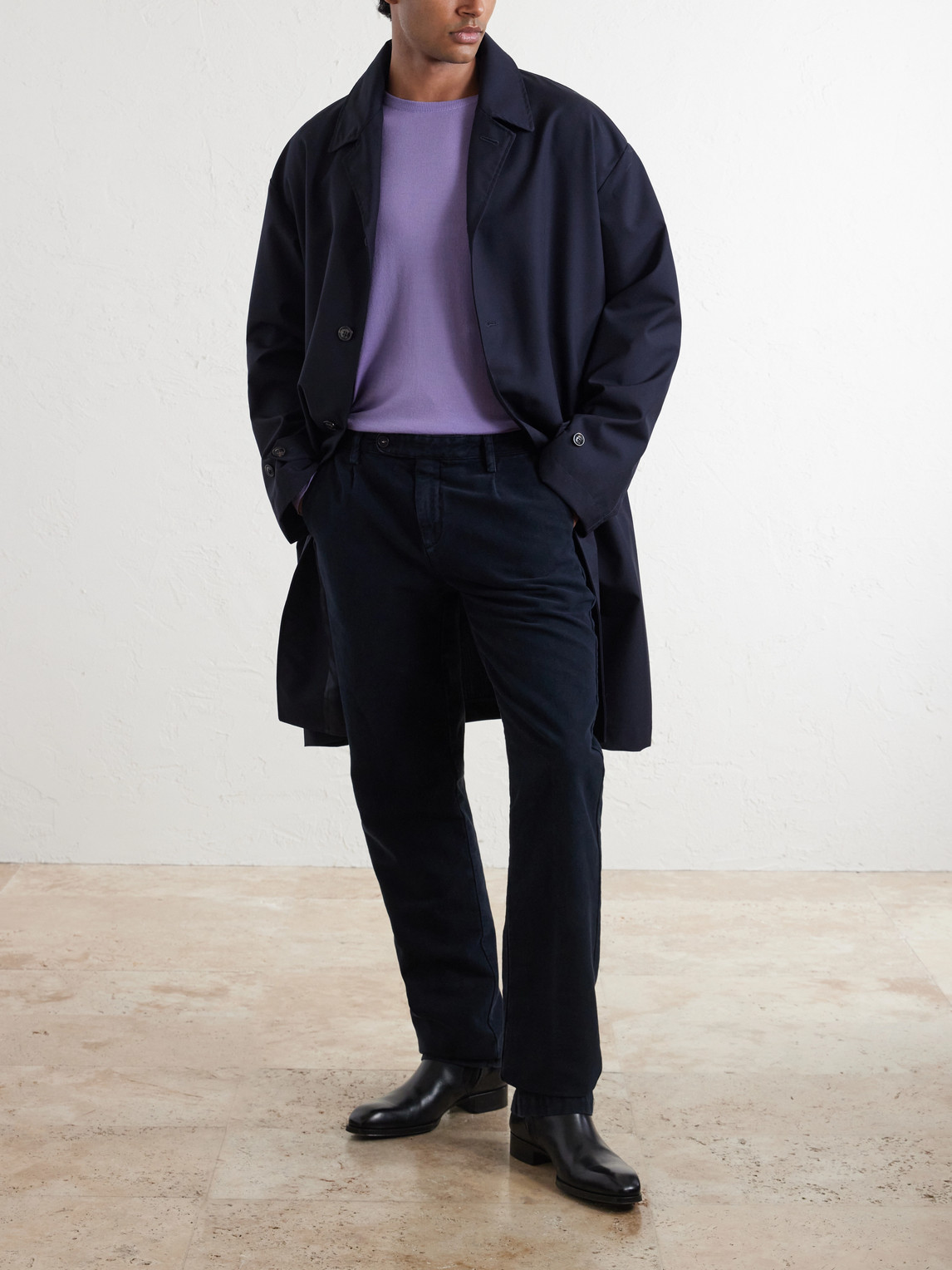 Ionio2 Straight-Leg Cotton Trousers