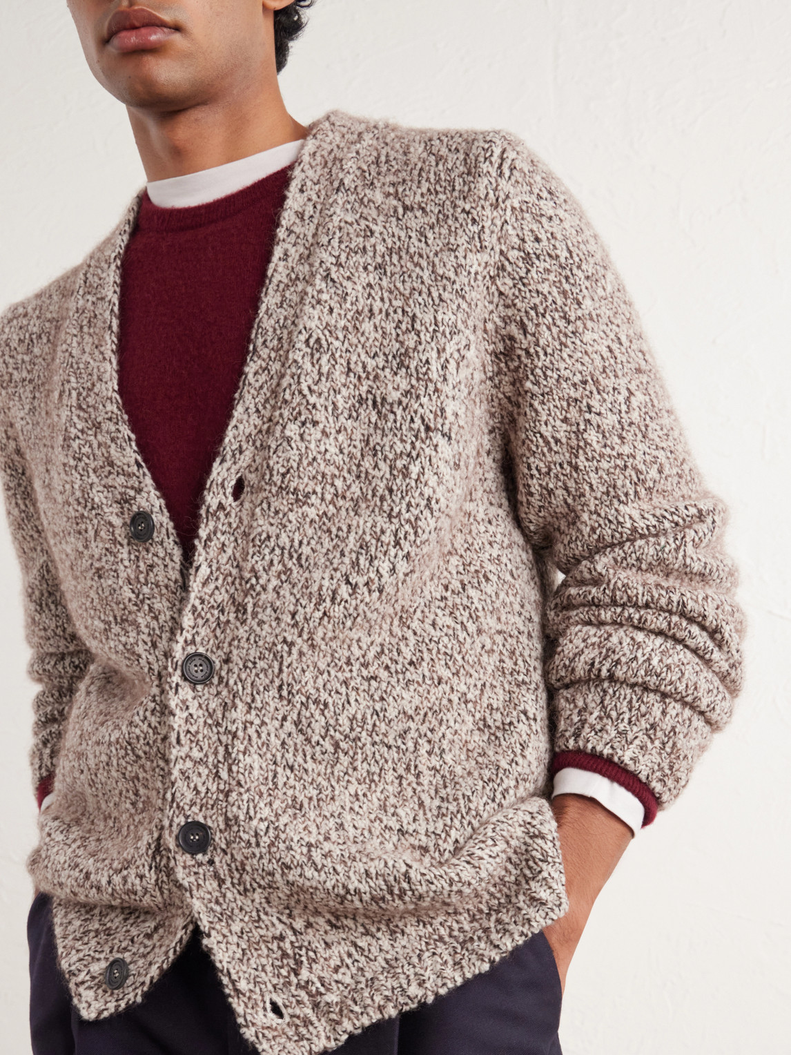 Linus Wool-Blend Cardigan