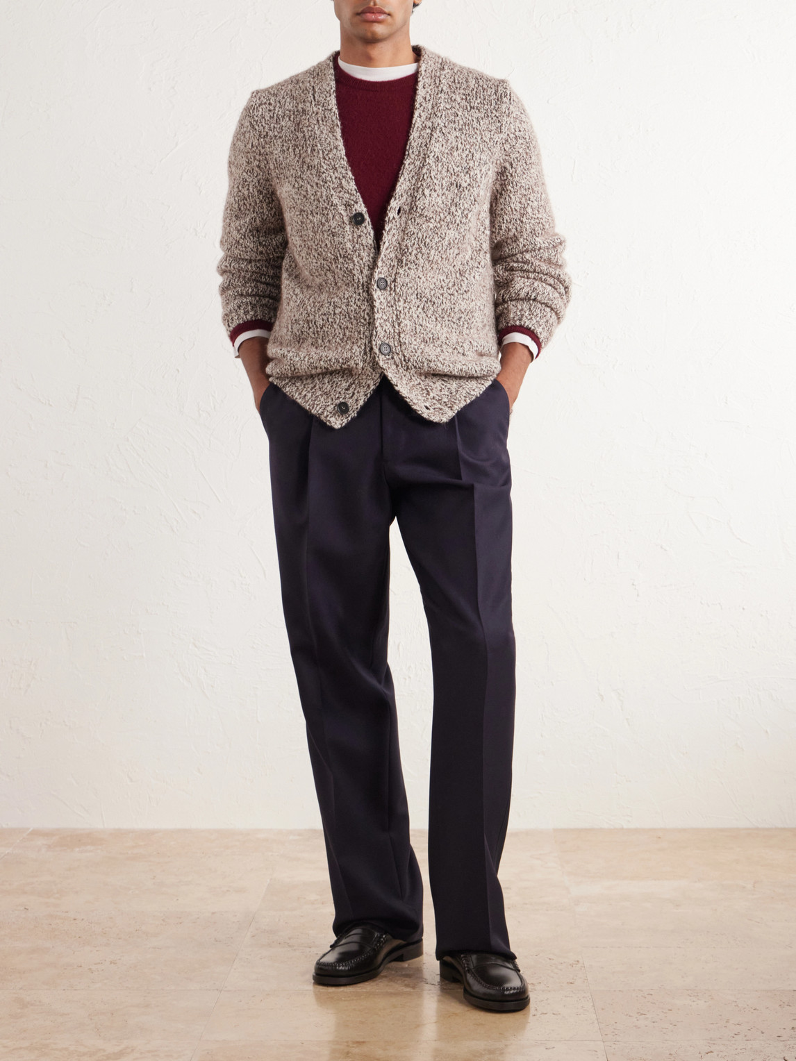 Linus Wool-Blend Cardigan