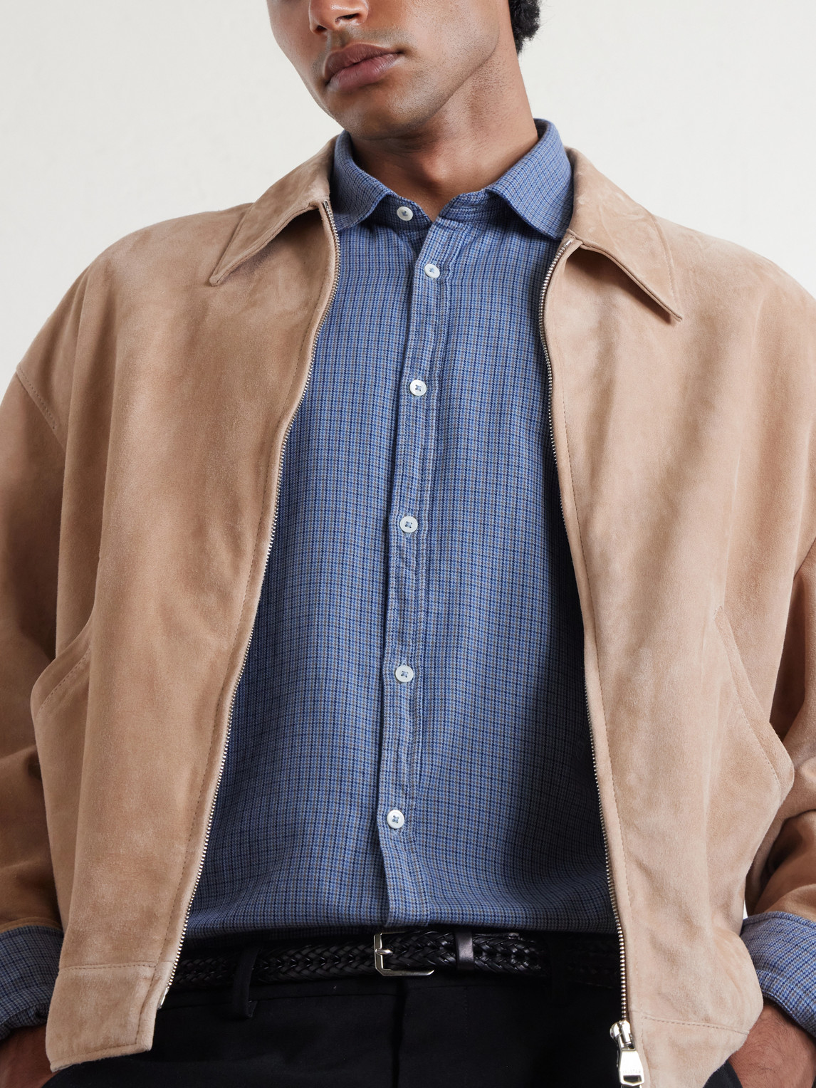 Canary Checked Cotton-Flannel Shirt