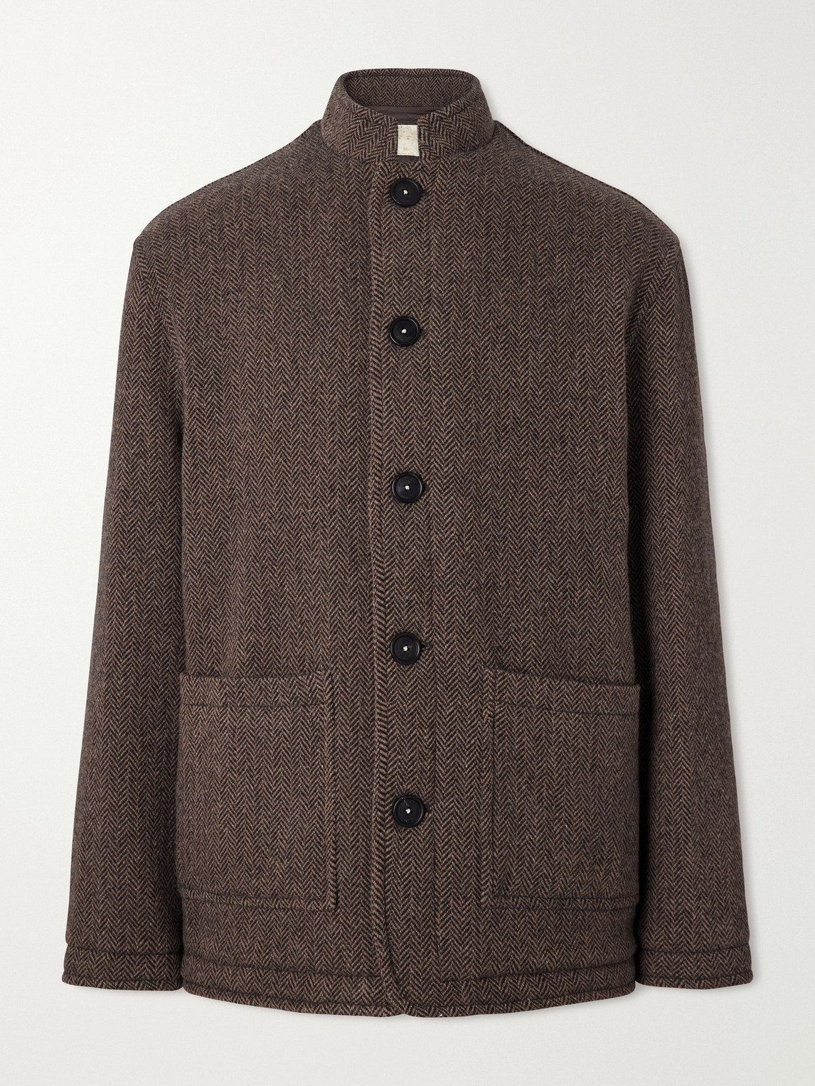 Massimo Alba Chevrolet Reversible Herringbone Wool-Blend Jacket - Men