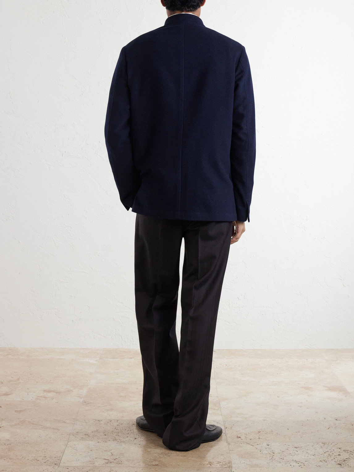 Massimo Alba Bali Wool, Silk and Cashmere-Blend Jacket - Men | Thumbnail 4