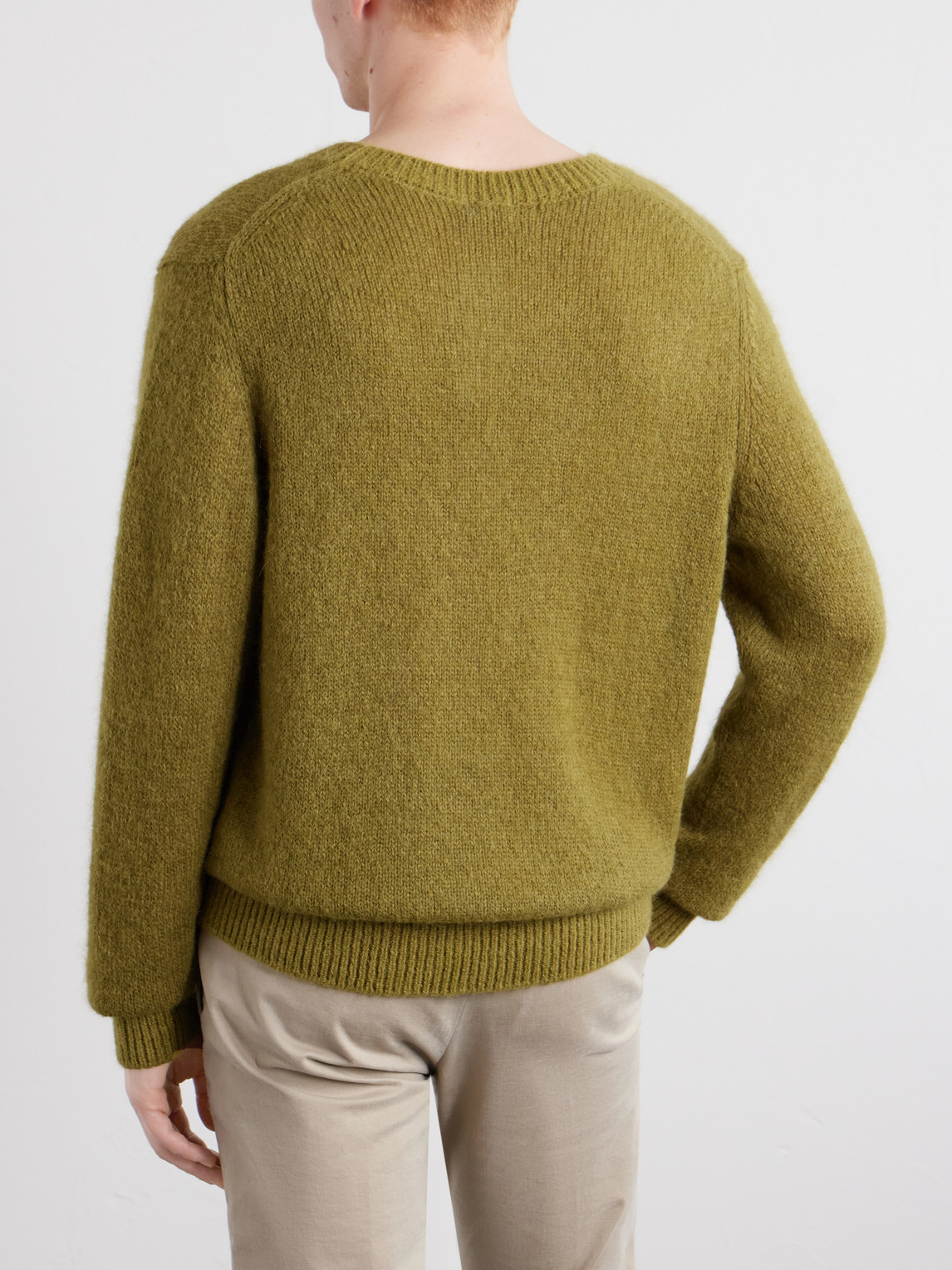  Massimo Alba - Bruce Alpaca-blend Sweater - Men - Green - S 