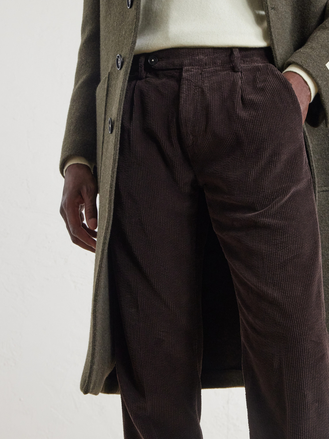 Ionio2 Straight-Leg Cotton- Corduroy