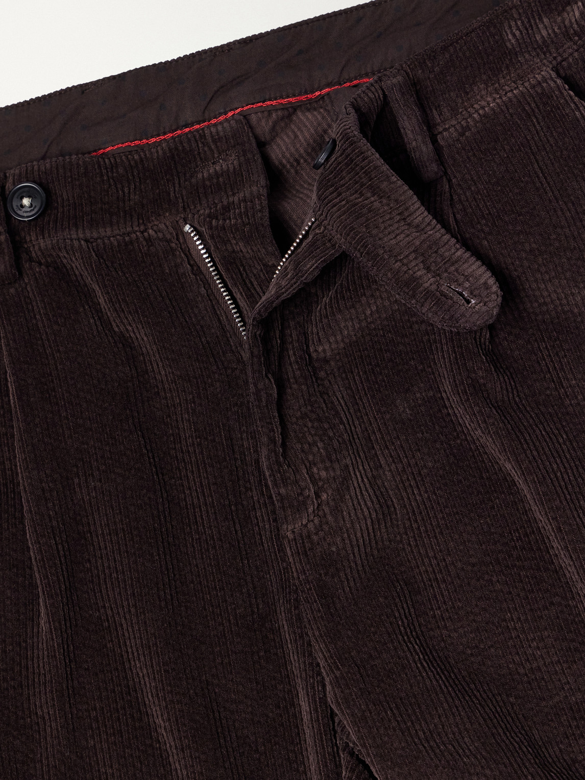 Ionio2 Straight-Leg Cotton- Corduroy