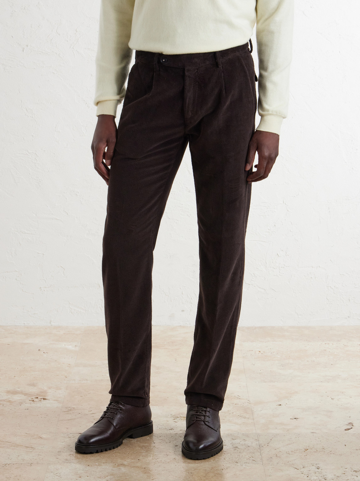 Ionio2 Straight-Leg Cotton- Corduroy