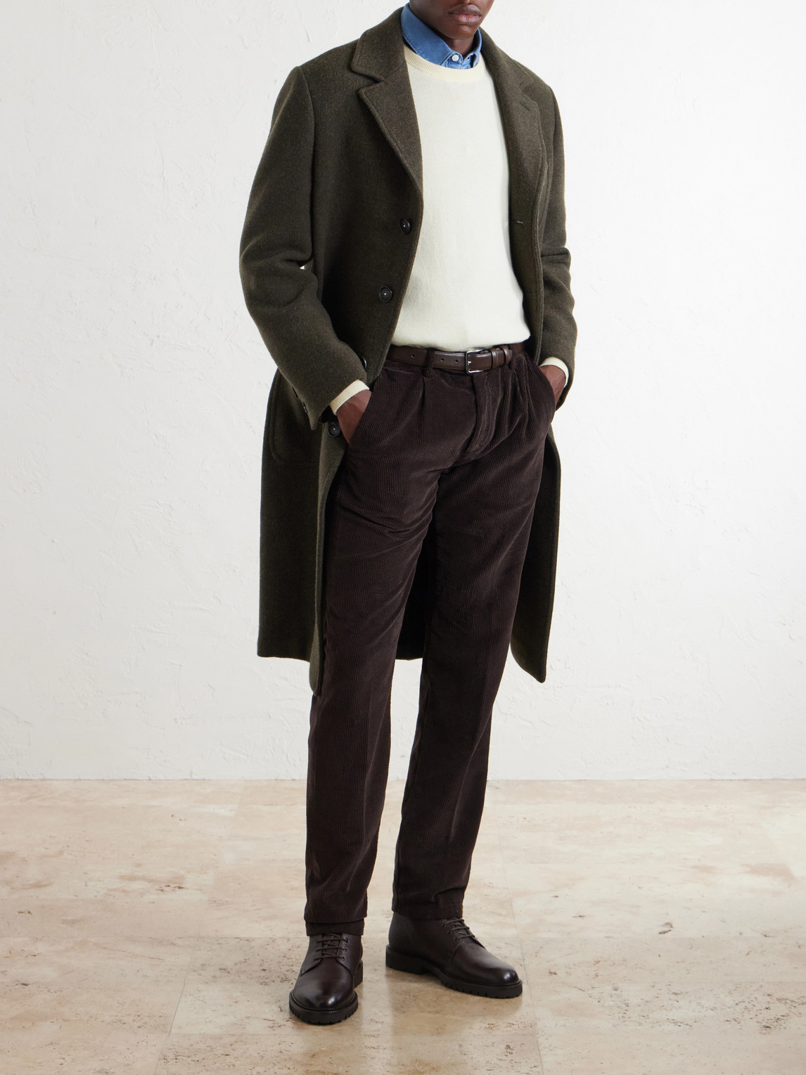 Ionio2 Straight-Leg Cotton- Corduroy