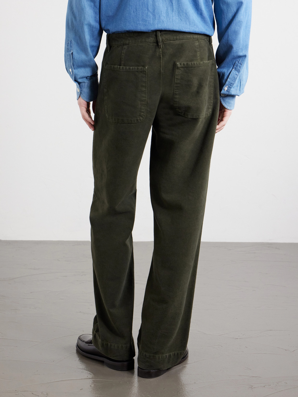 New Regata Straight-Leg Brushed Cotton Trousers