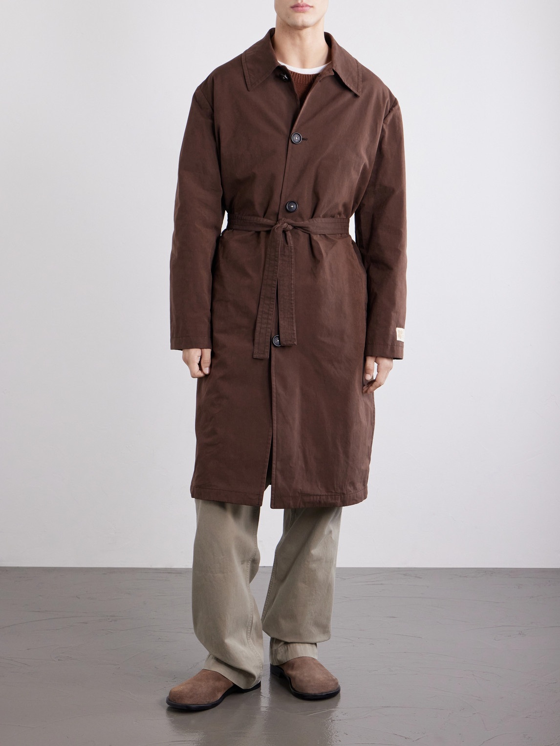 Mustang Woven Trench Coat