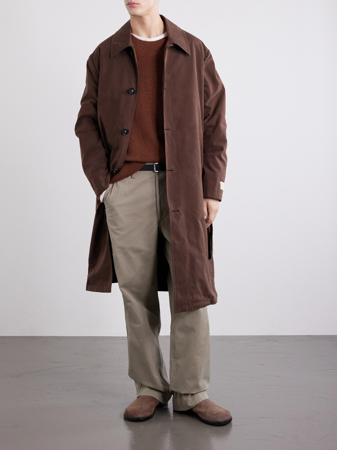 Mustang Woven Trench Coat